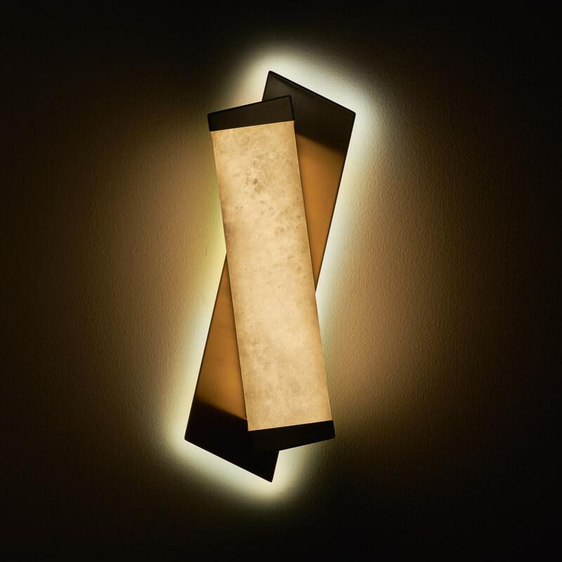 Galvanizzato Pair of Elegant Italian Bespoke wall sconce 