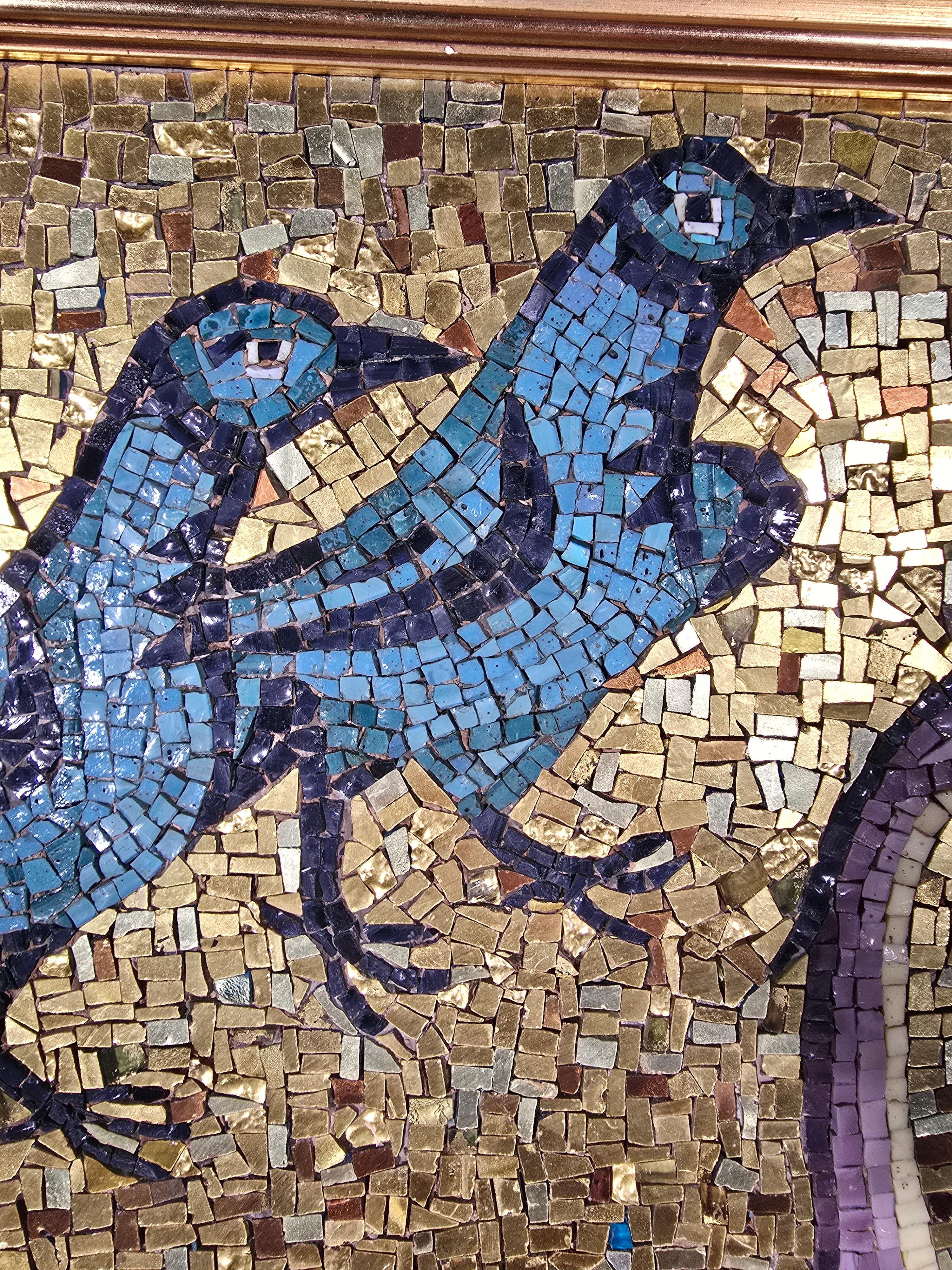 Paire d'élégantes mosaïques italiennes, 19ème siècle en vente 6