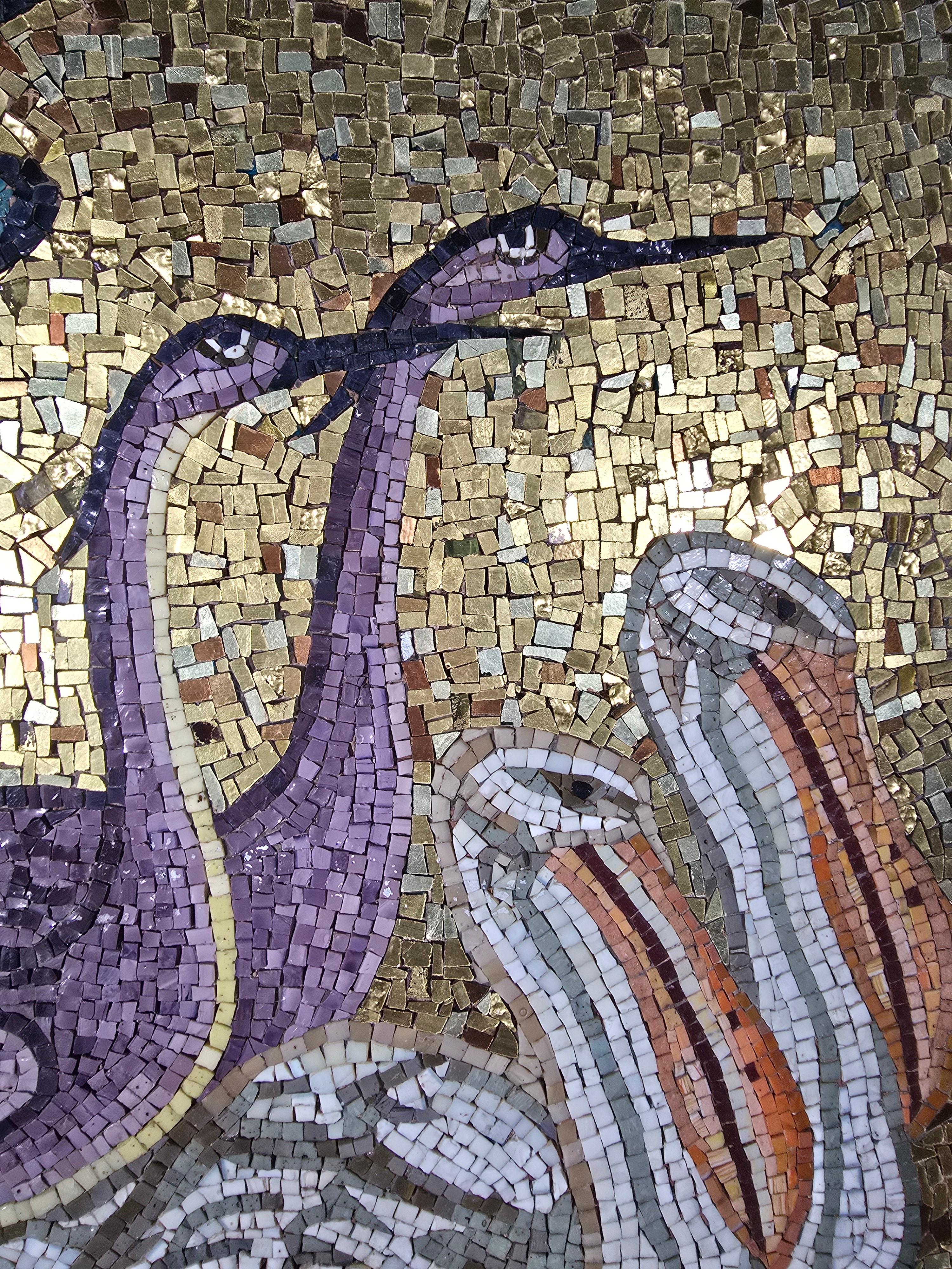Paire d'élégantes mosaïques italiennes, 19ème siècle en vente 7