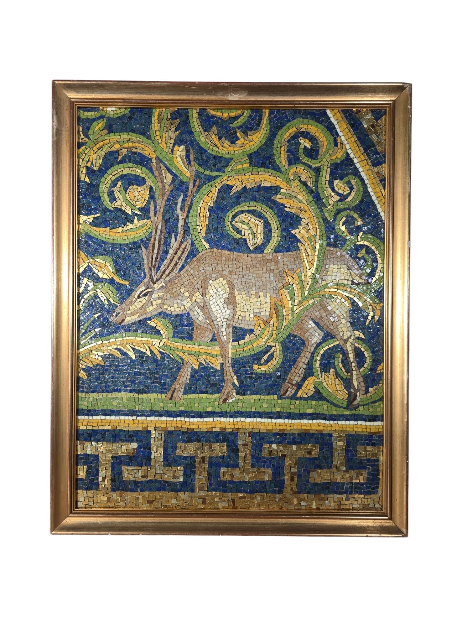Paire d'élégantes mosaïques italiennes, 19ème siècle en vente 9