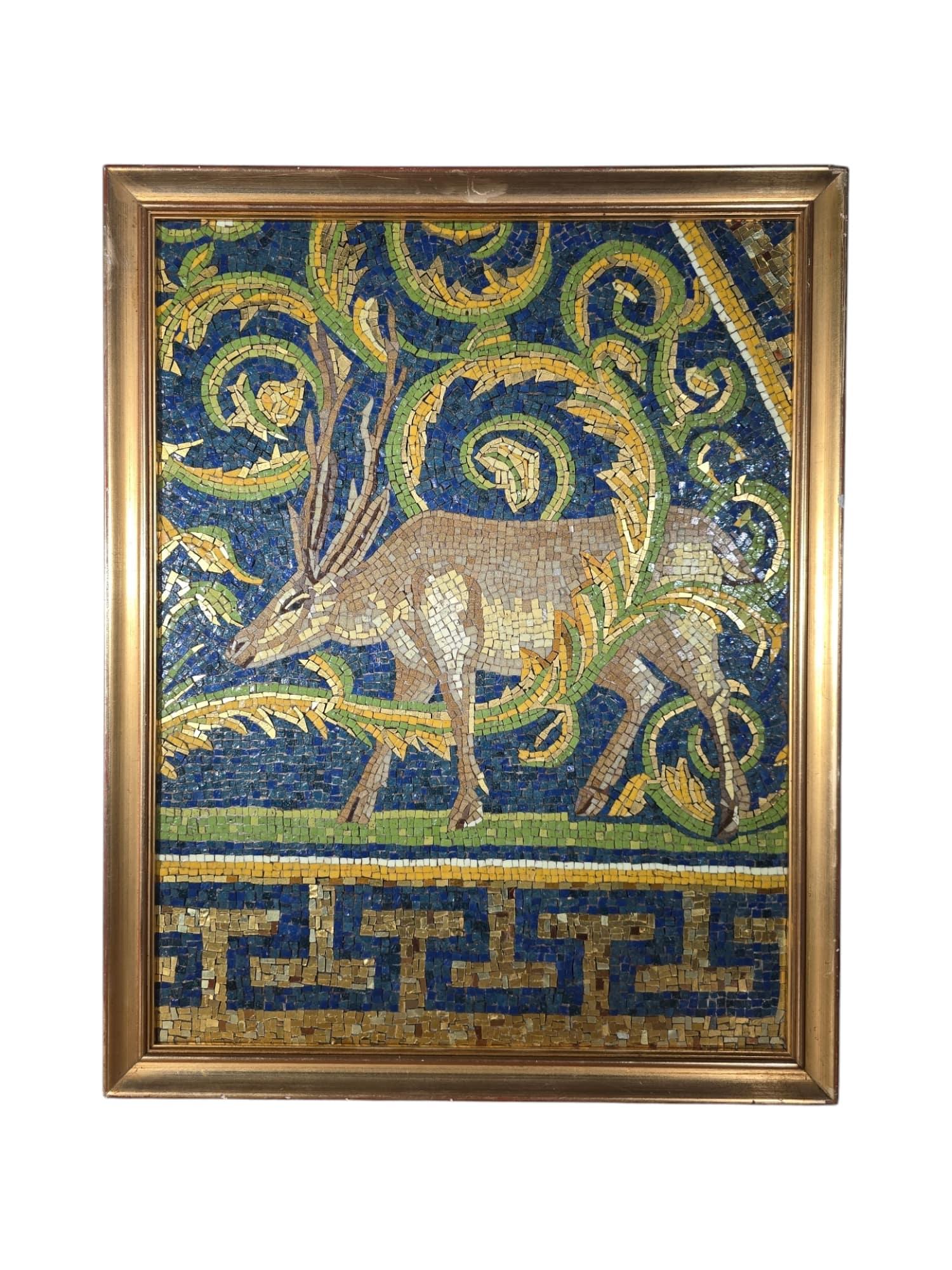 Paire d'élégantes mosaïques italiennes, 19ème siècle en vente 15