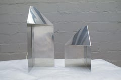 Pair of Elegant Mid-Century Modern Side Table Lamps, 1970s