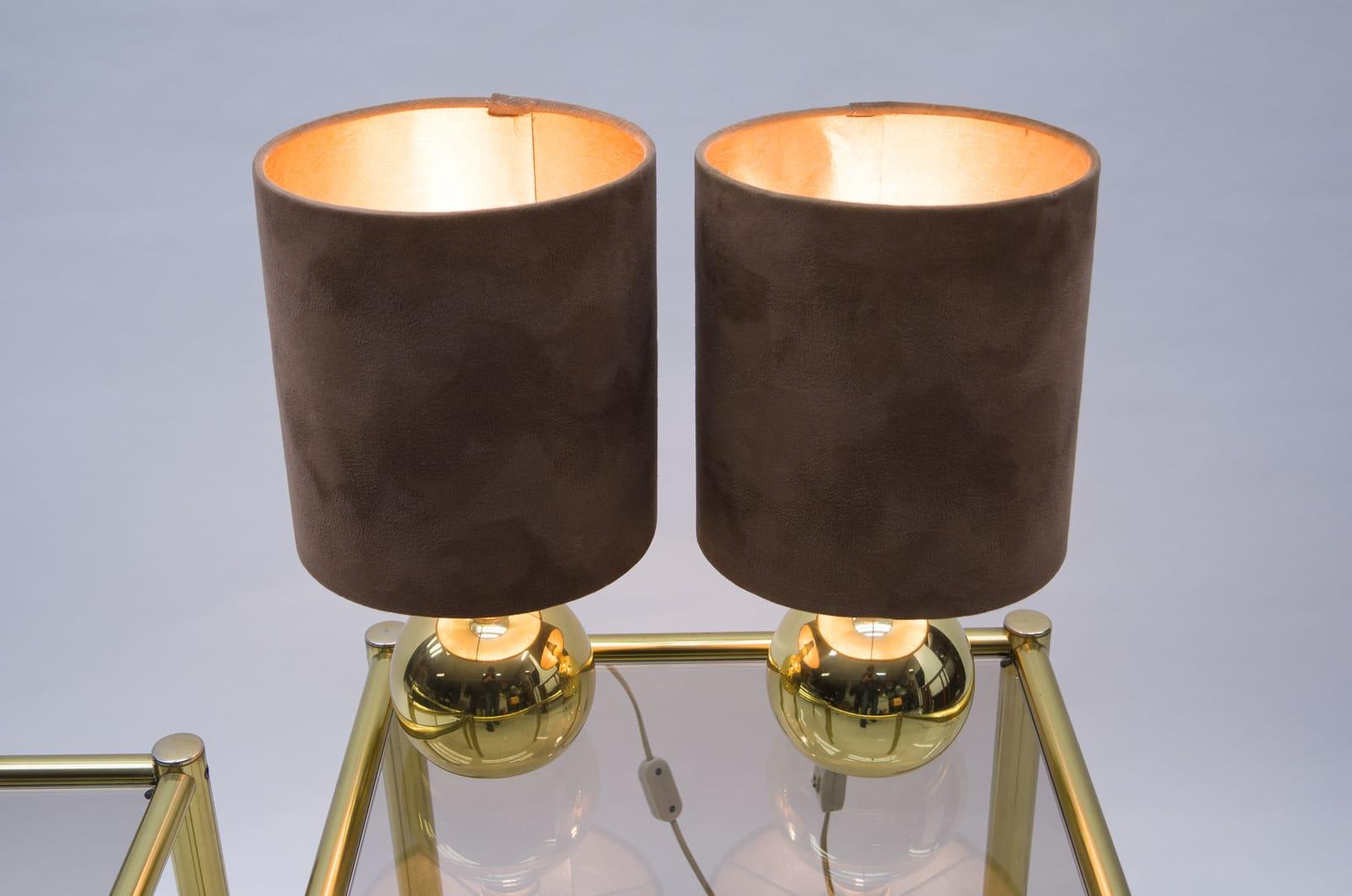 Mid-20th Century Pair of Elegant Mid-Century Modern Table Lamps, 1960s For Sale