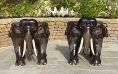 Pair Of Elephant Armchairs