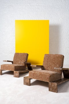 Pair of "Elephant" Armchairs