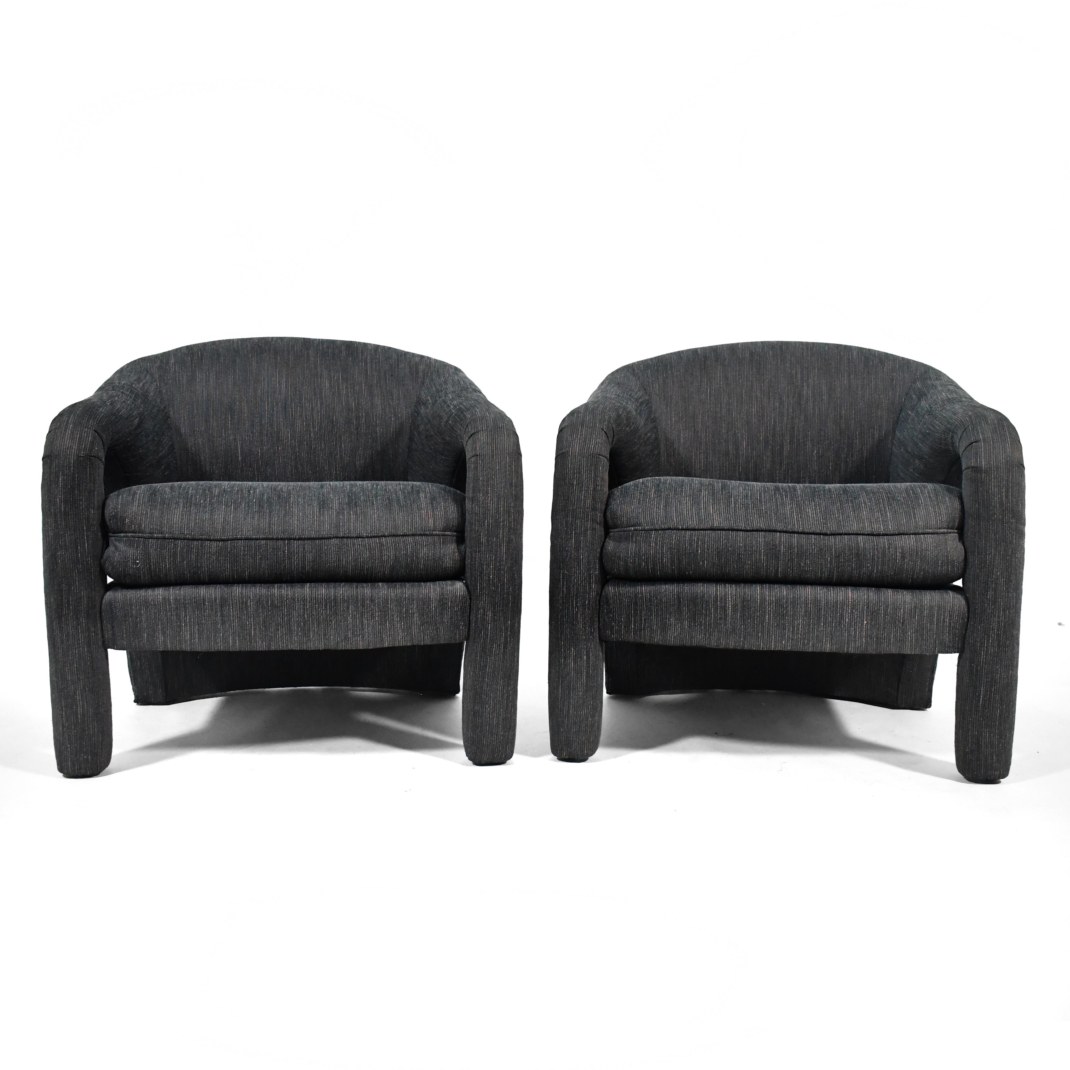 Post-Modern Pair of Elephant Chairs by Weiman For Sale