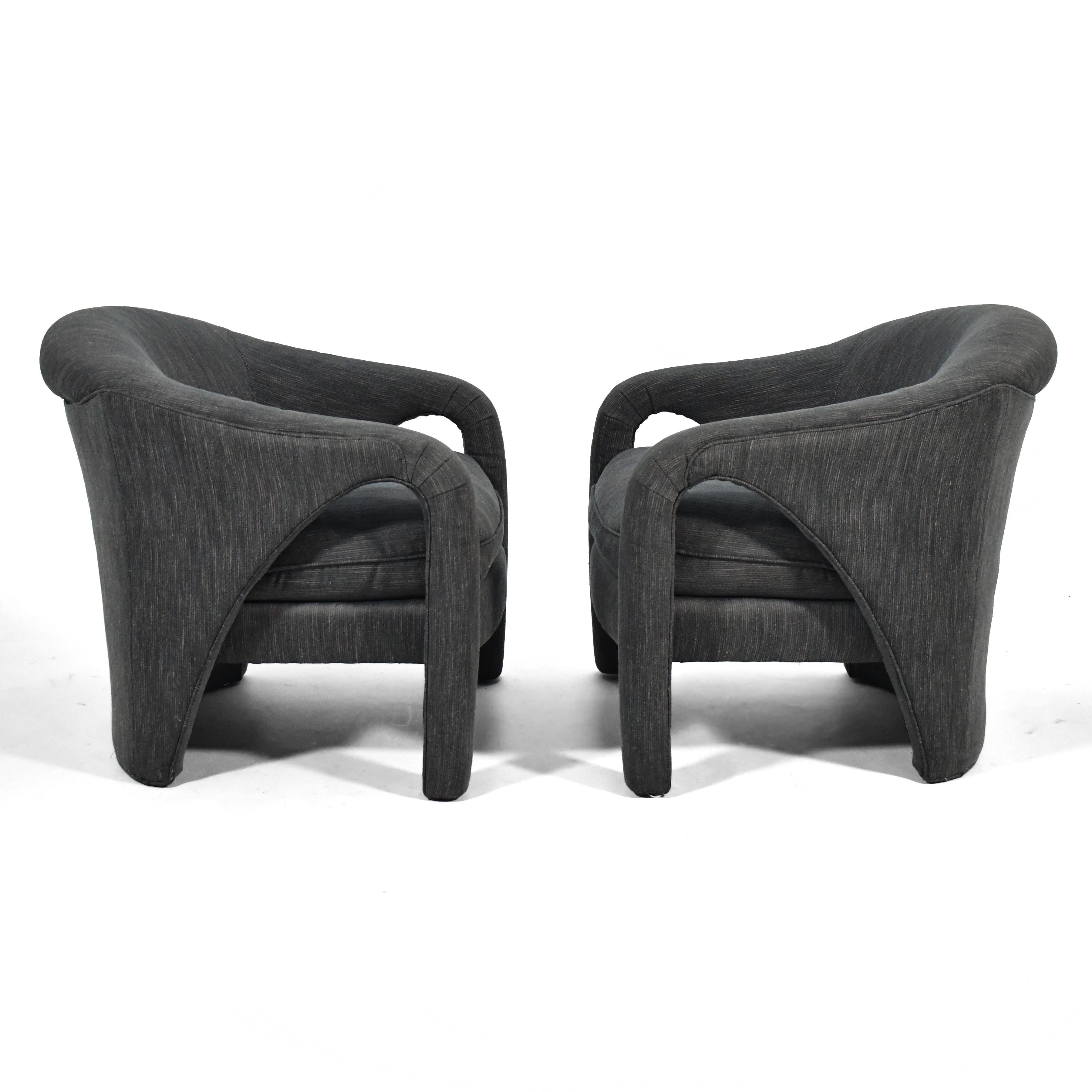 Pair of Elephant Chairs by Weiman For Sale 1