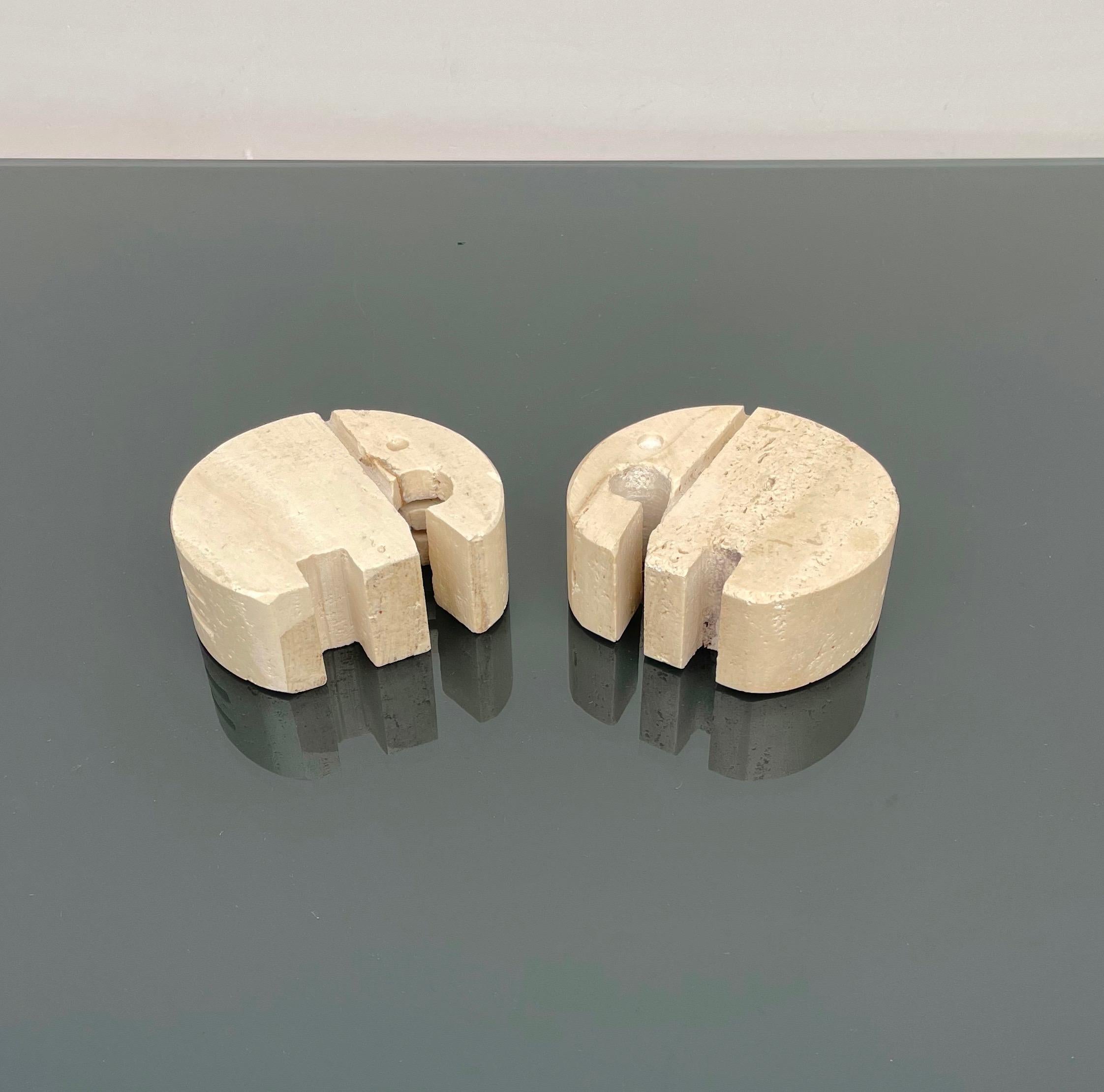 Pair of Elephant Desk Accessories Attributed to Fratelli Mannelli, Italy 1970s 6