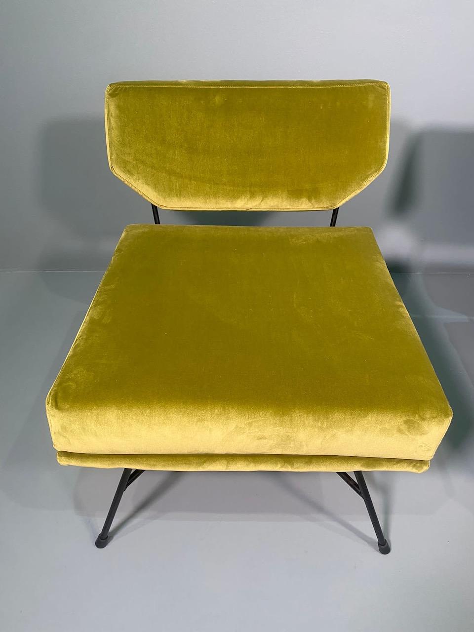 Paire de chaises longues Elettra de BBPR, Arflex, Italie 1953, Compasso D'Oro 1954 en vente 5