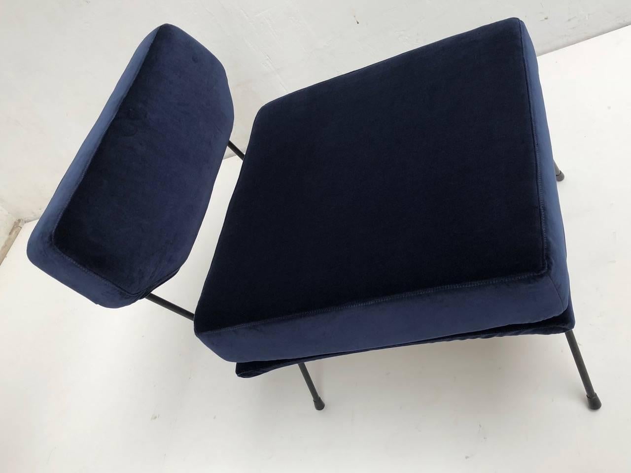 Pair of 'Elettra' Lounge Chairs by BBPR , Arflex, Italy 1953, Compasso D'Oro 1954 4
