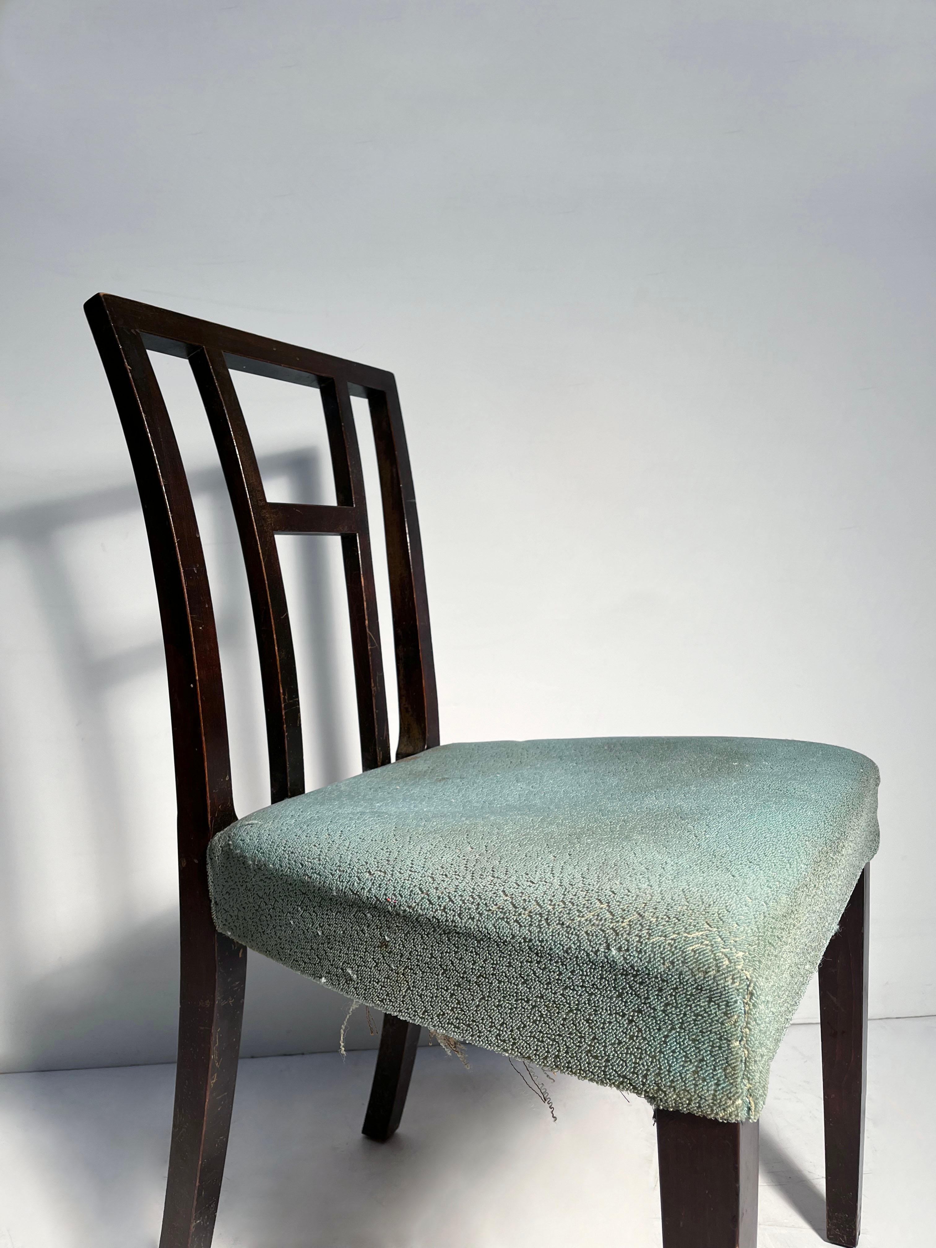 American Pair of Eliel Saarinen Side Chairs by Johnson Furniture For Sale