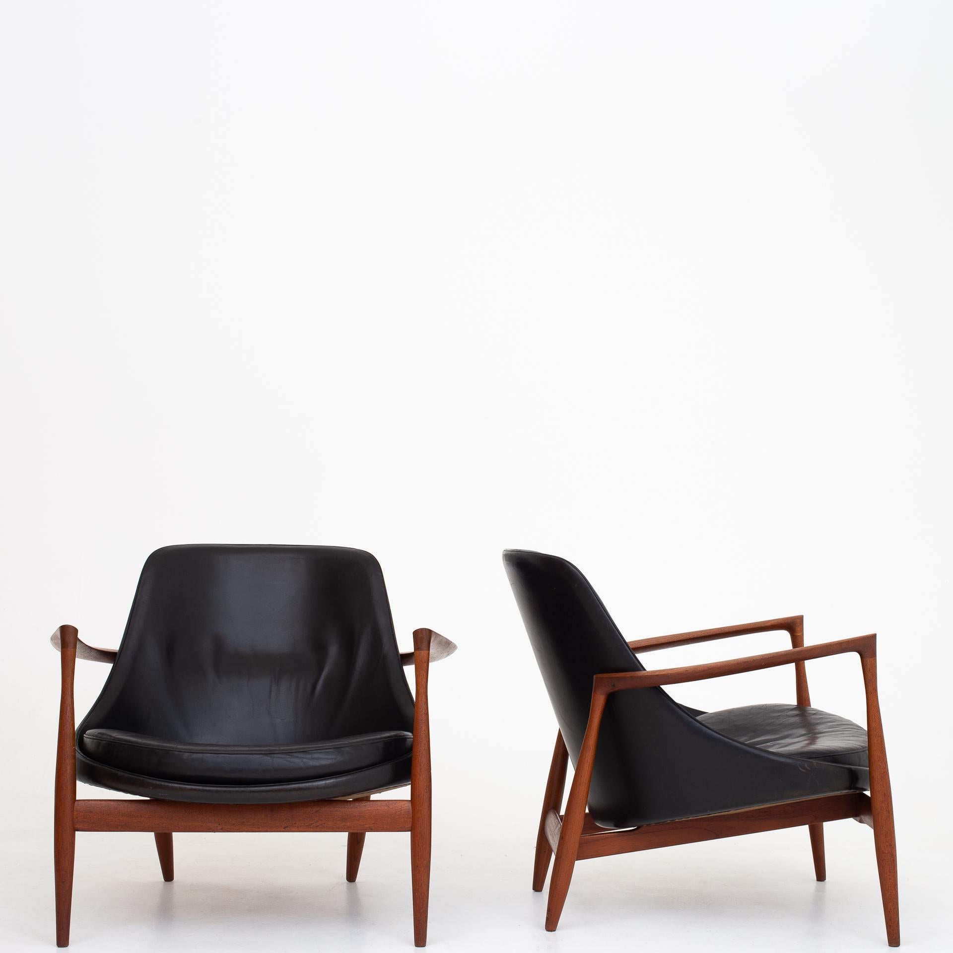 Pair of Elizabeth Chairs by Ib Kofod Larsen 1