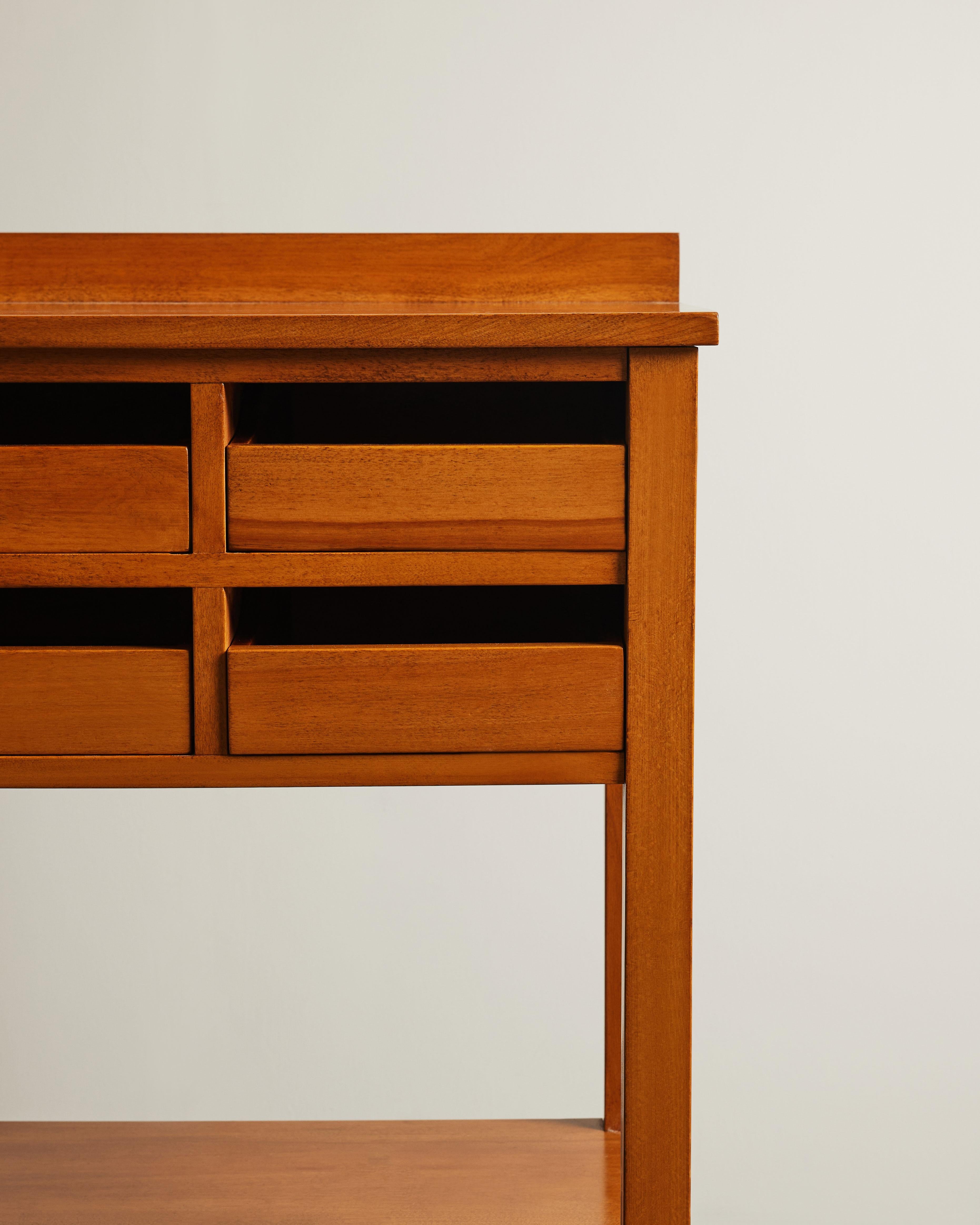 Pair of Elm End/Side/Bedside Tables by Thonet, Austria, c. 1940 in vendita 3