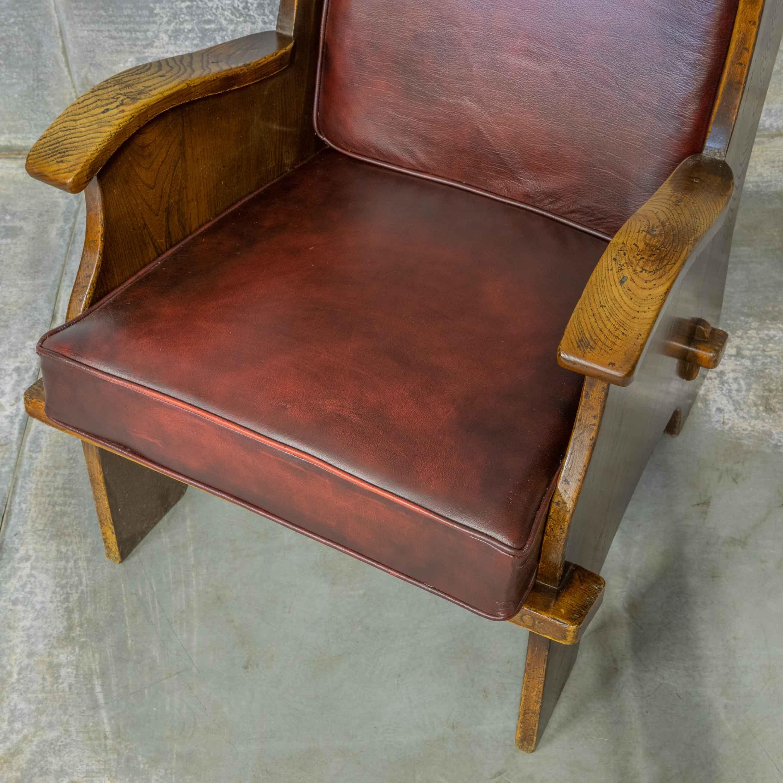 Pair of Elm Lambing Chairs at 1stDibs lambing chair for sale, wicker