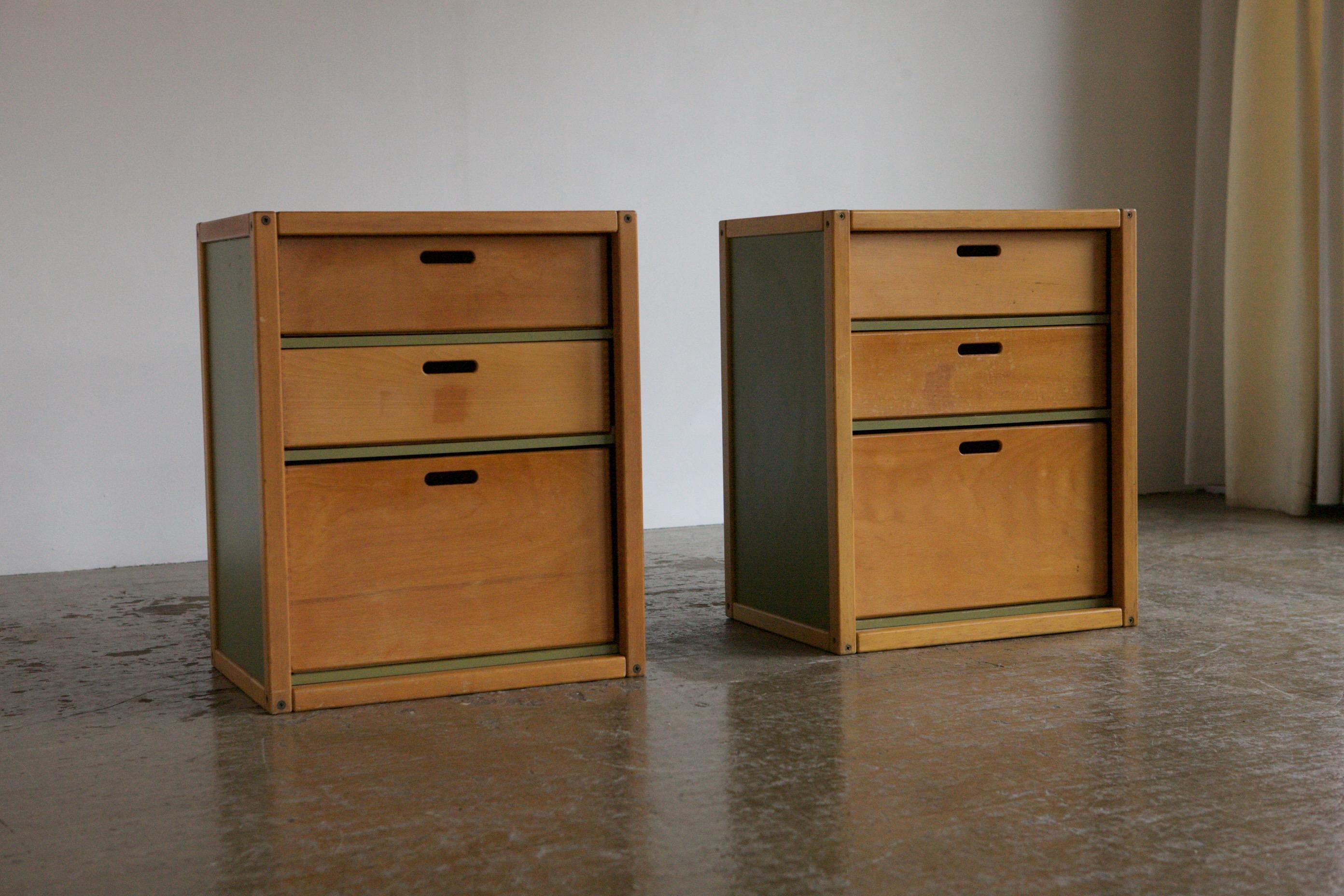 German Pair of Elmar Flötotto Chest of Drawers For Sale