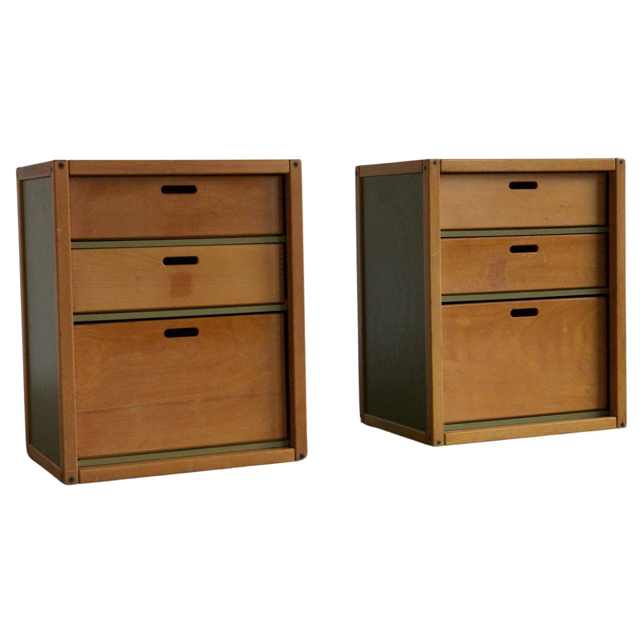 Pair of Elmar Flötotto Chest of Drawers For Sale