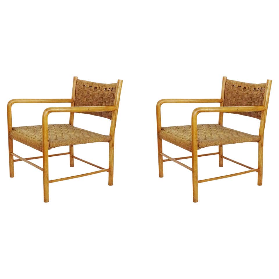 Paolo Buffa Pair of 1940s Armchairs at 1stDibs