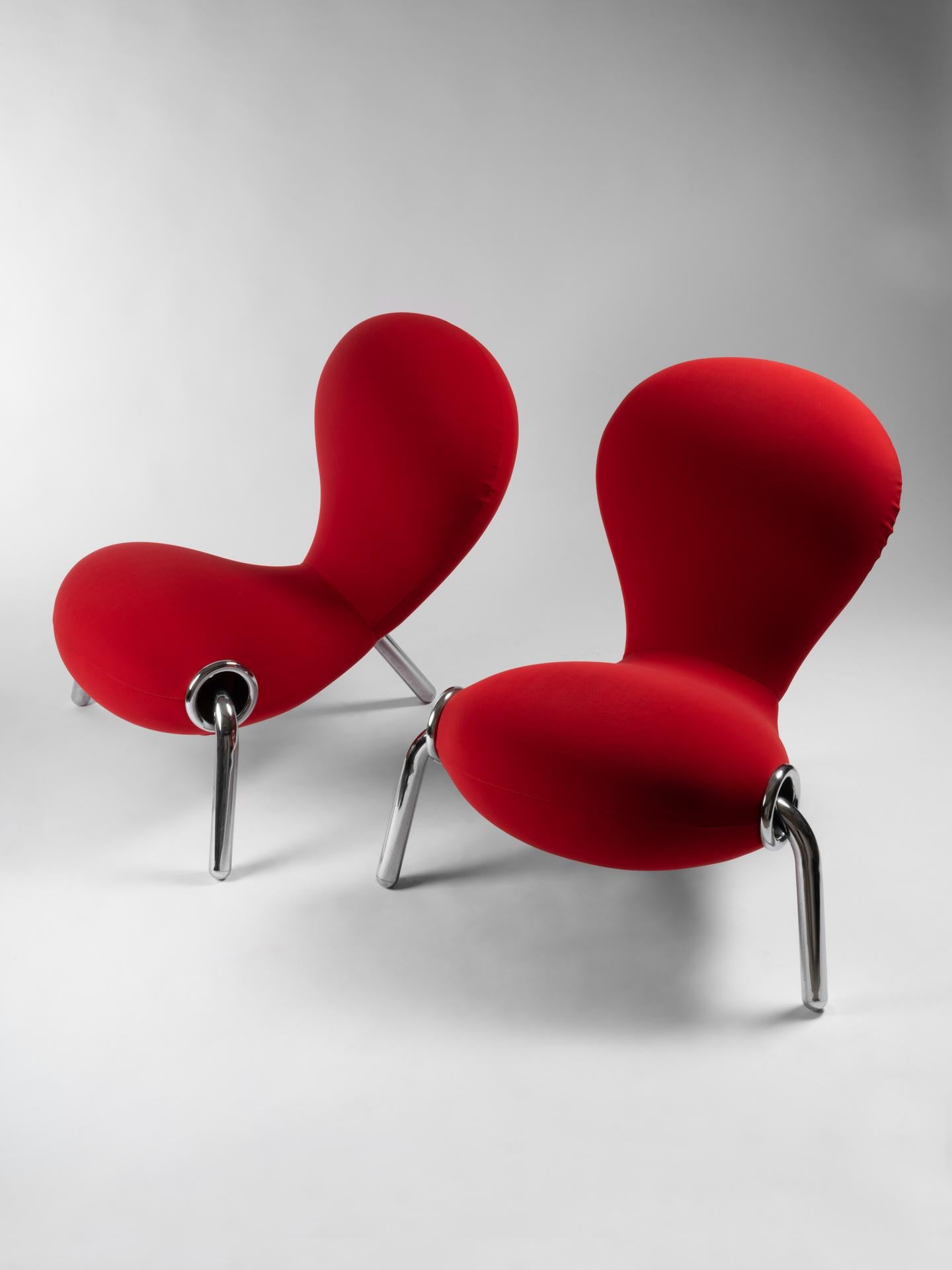 Australian Pair of Embryo Chairs by Marc Newson for Cappelini For Sale
