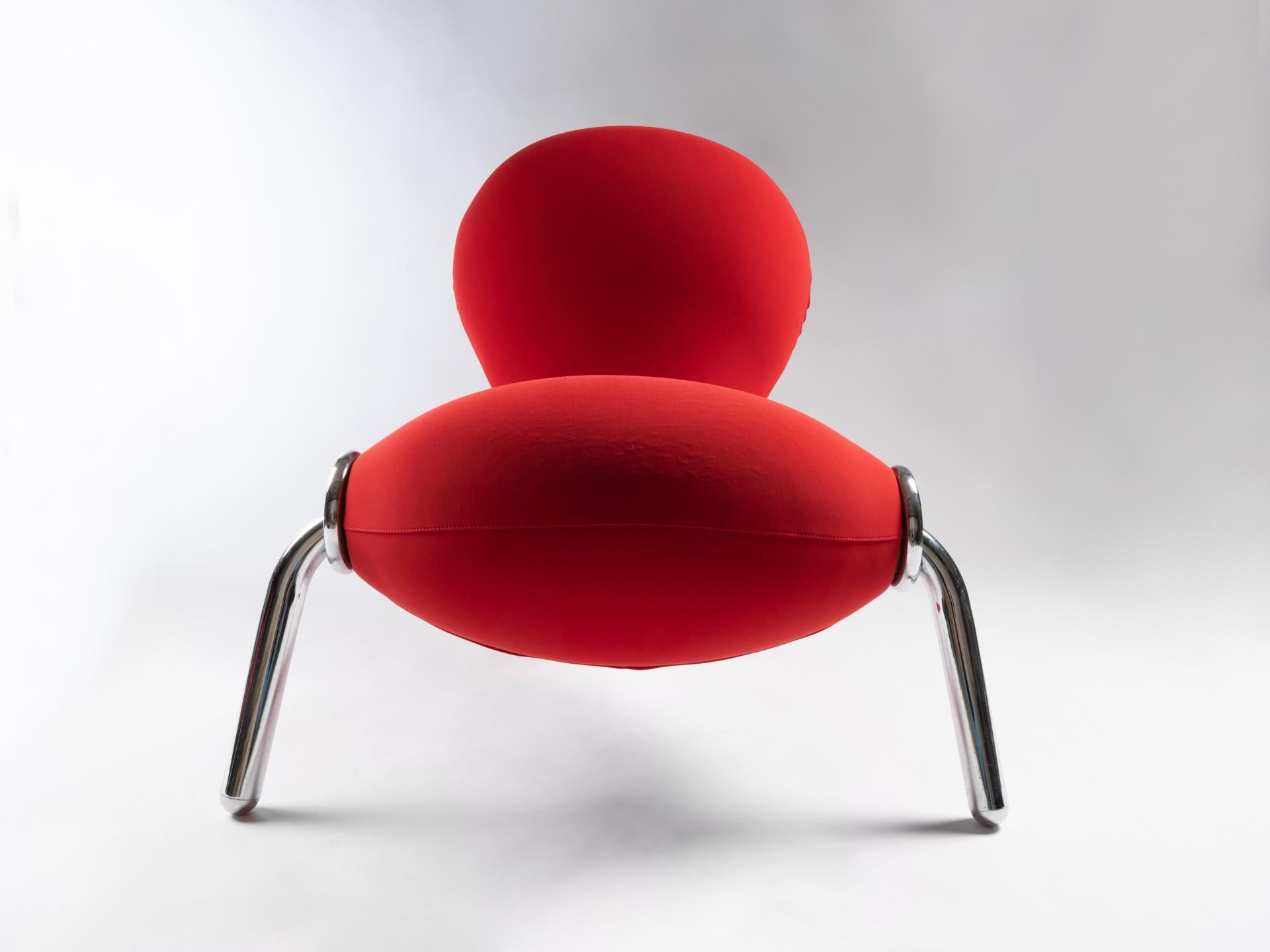 Pair of Embryo Chairs by Marc Newson for Cappelini For Sale 1