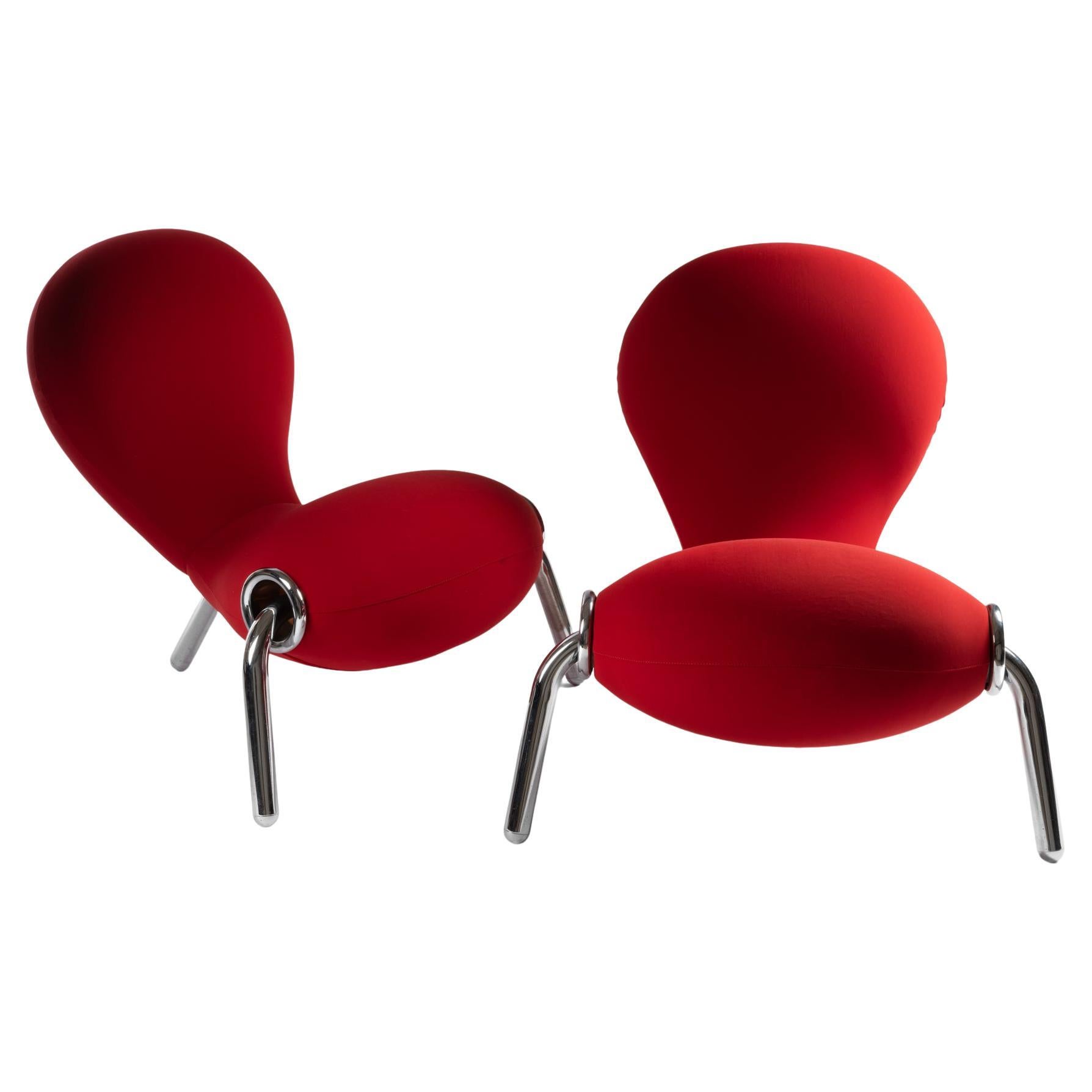 Pair of Embryo Chairs by Marc Newson for Cappelini
