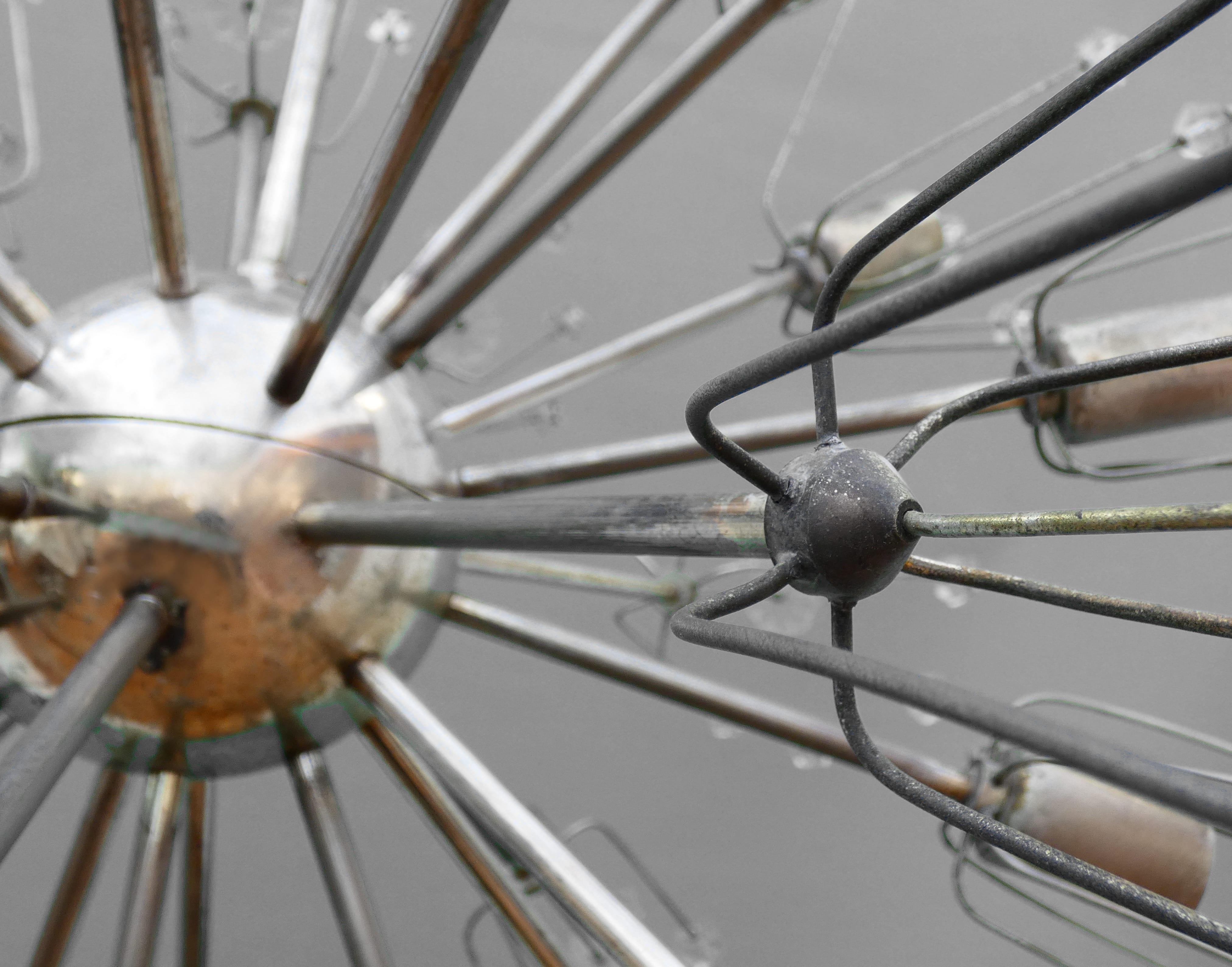 Coppia di lampade Sputnik di Emil Stejnar, anni '50 in vendita 2