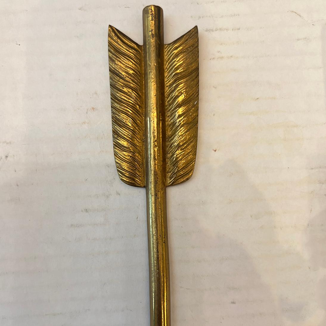 Pair of Empire Arrow Sconces In Good Condition For Sale In New York, NY
