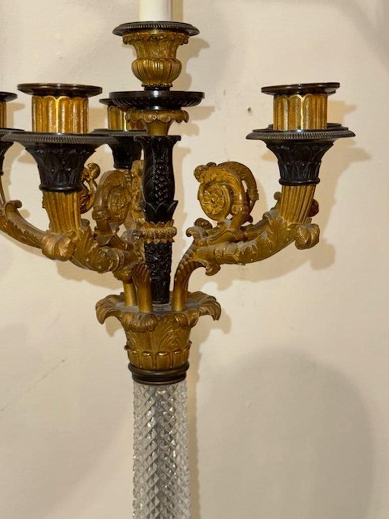 Pareja de candelabros Imperio en venta 1