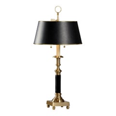 Pair of Empire Candlestick Lamps