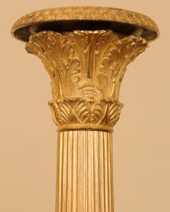 Paire de bougeoirs Empire