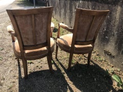 Paire de fauteuils de l'époque Empire