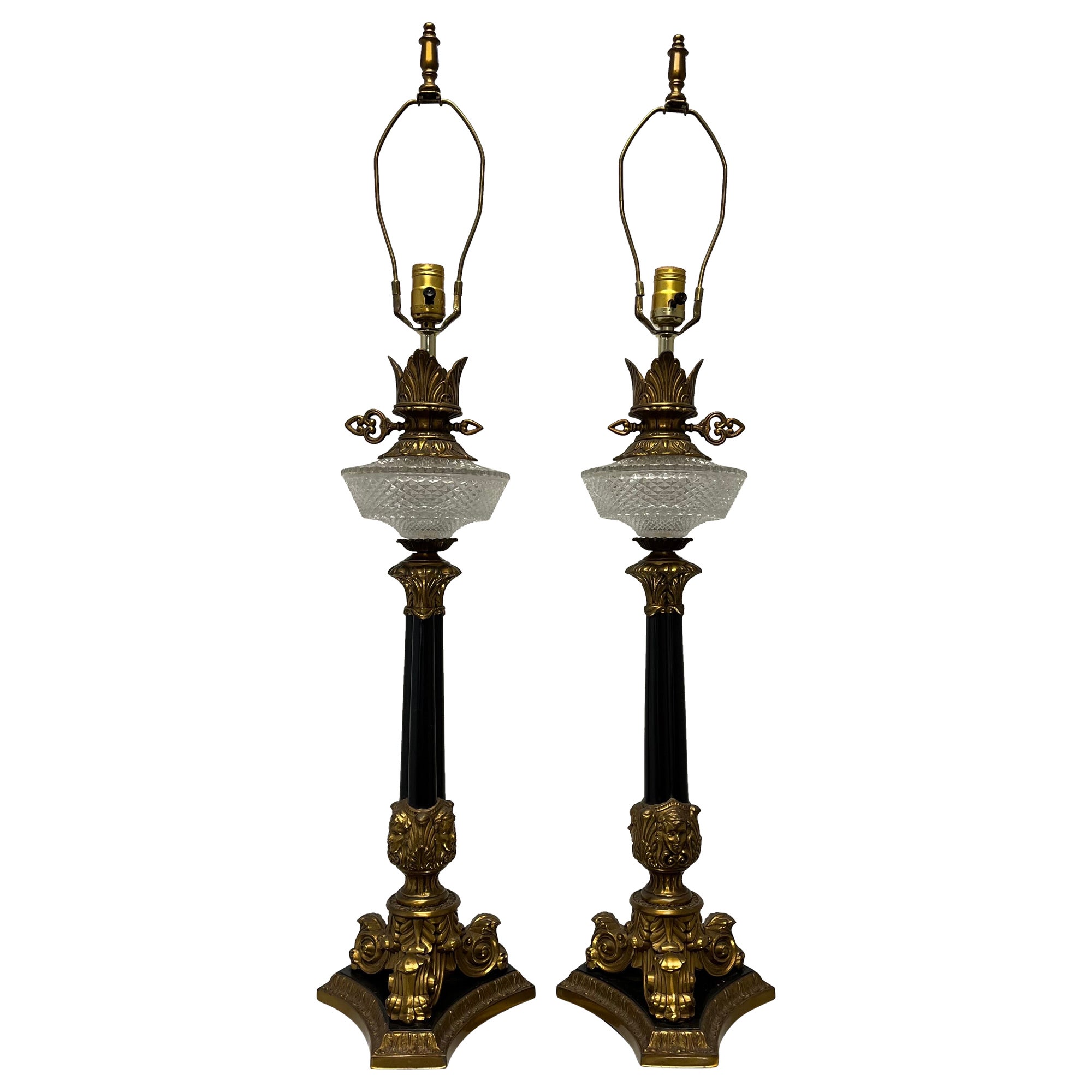 Coppia di lampade Empire Resevoir