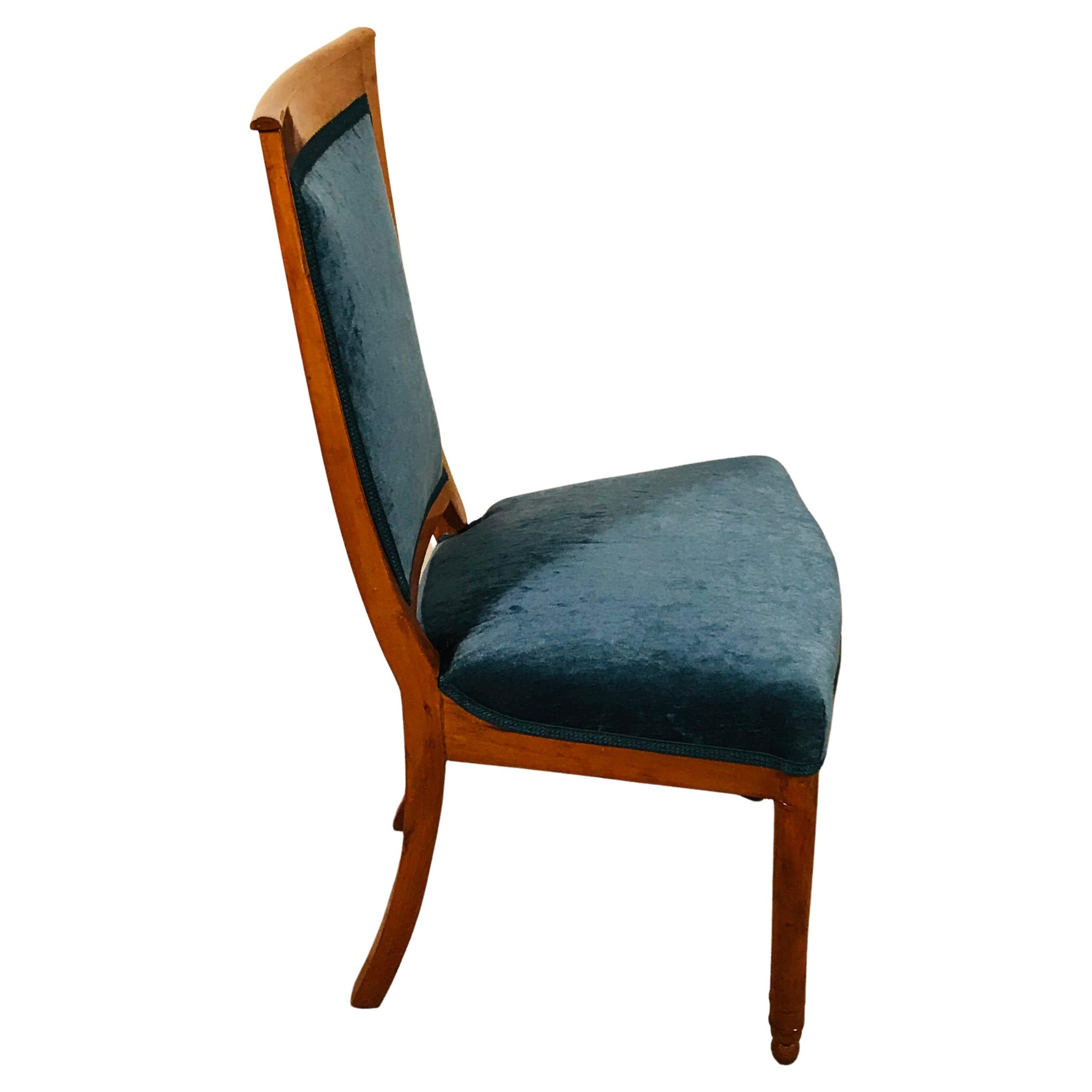 Français Paire de chaises d'appoint Empire, France, 1810 en vente