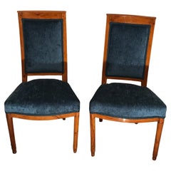 Pair of Empire Side Chairs, France, 1810