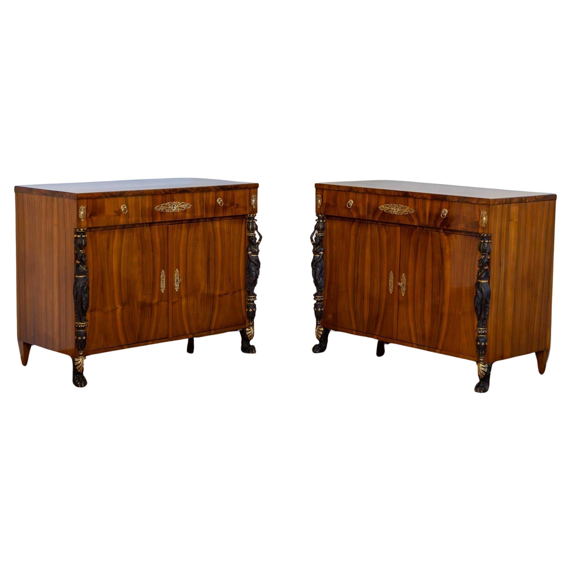 Pair of Empire Sideboards, early 19th Century