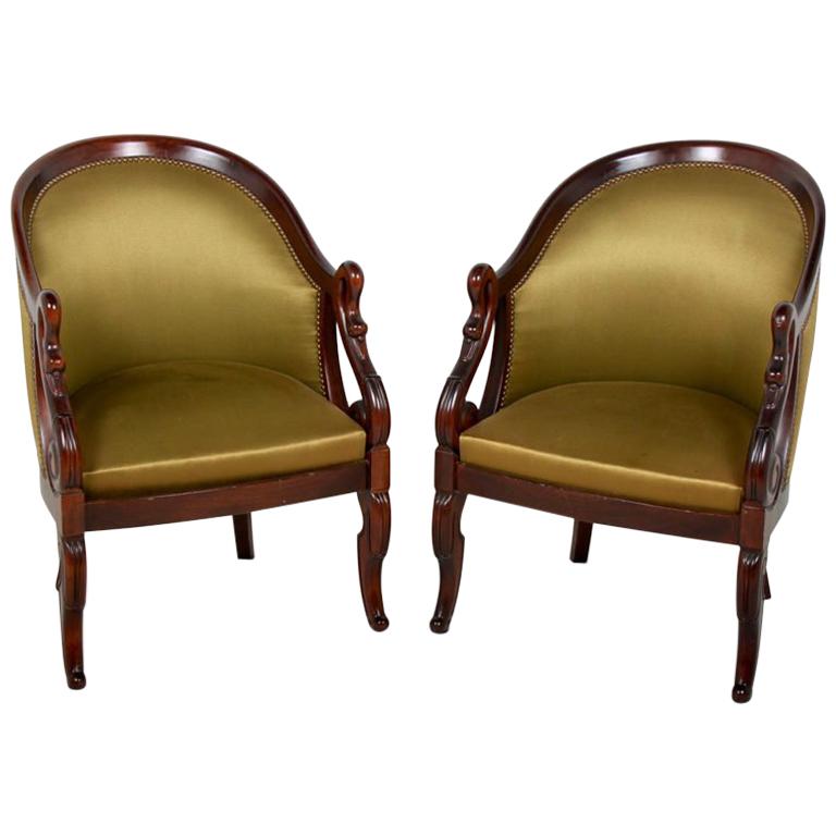 Pair of Empire-Style Armchairs
