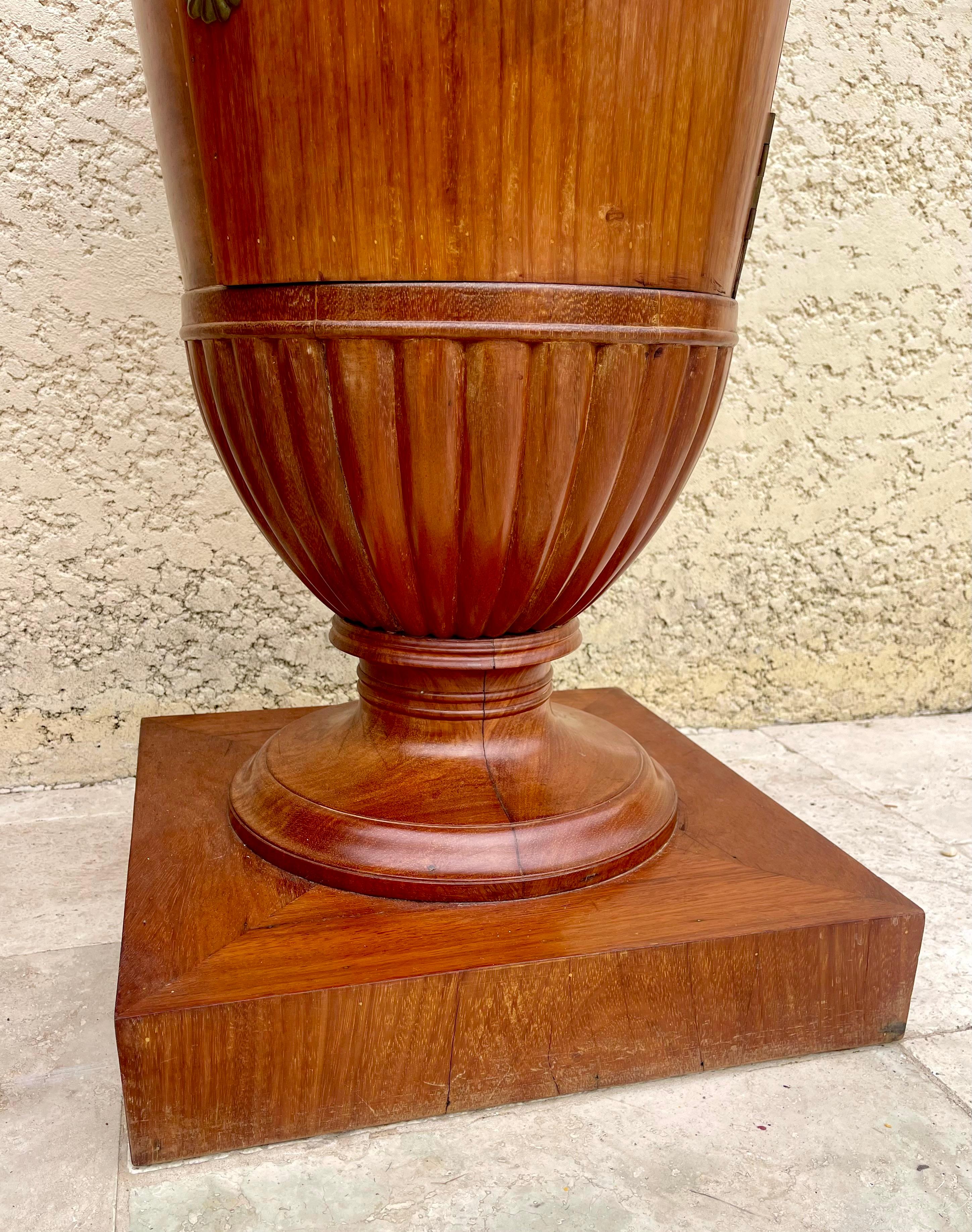 Pair Of Empire Style Bedside Tables For Sale 4