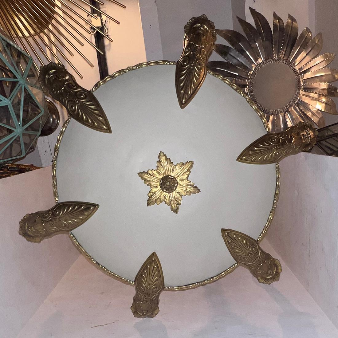 Pair of Empire Style Chandeliers. Sold Individually For Sale 1