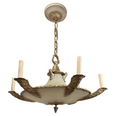 Pair of Empire Style Chandeliers. Sold Individually