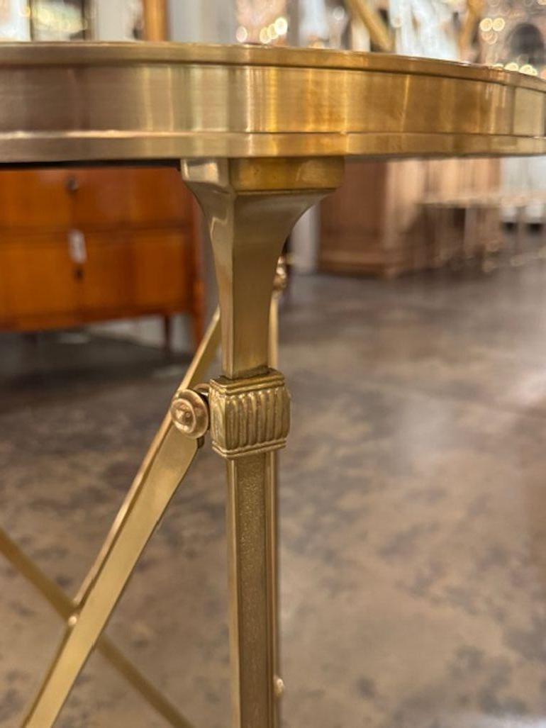XXI secolo e contemporaneo Coppia di gueridoni in stile Impero in bronzo dorato e marmo in vendita