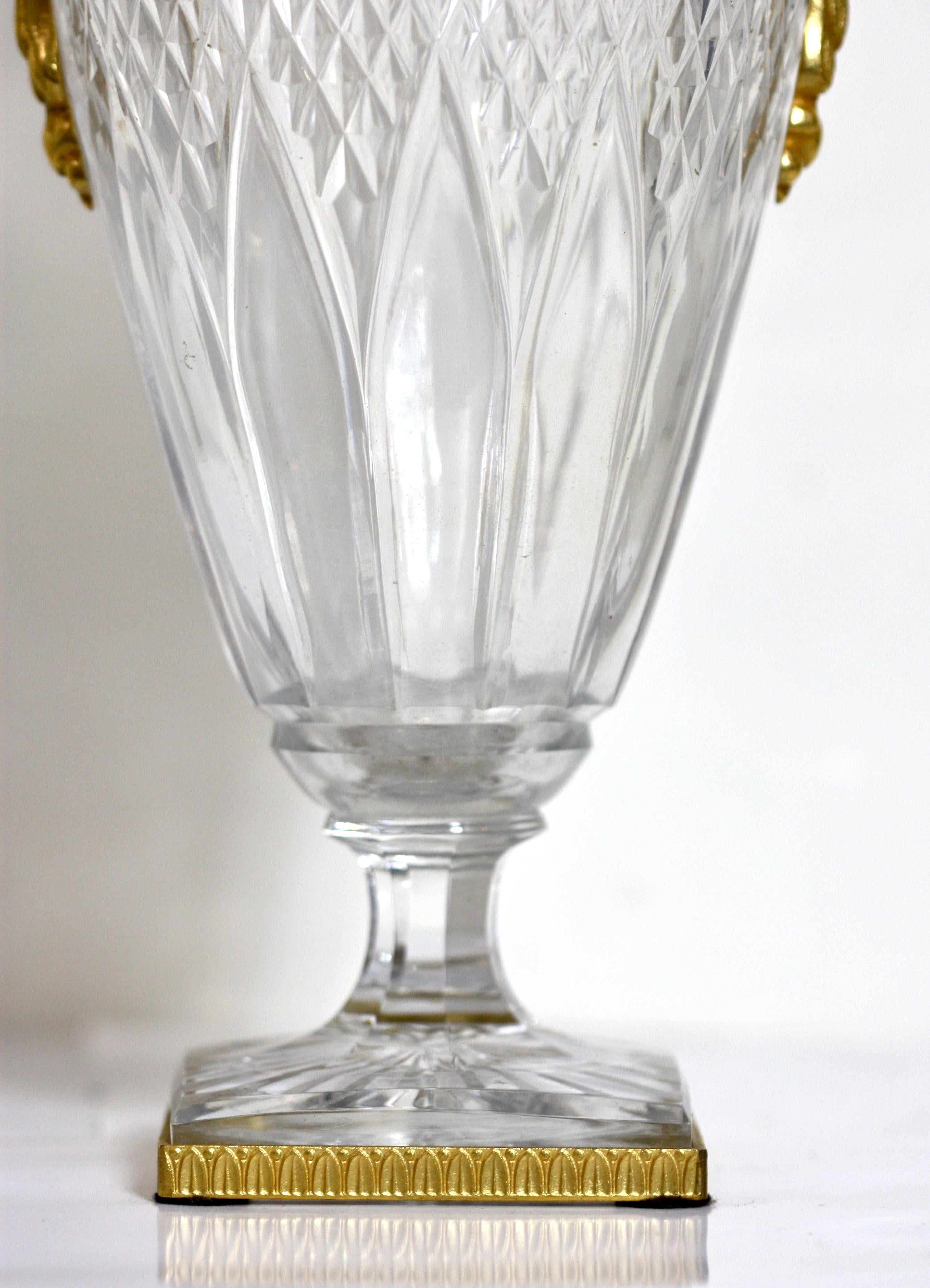 glass urn vase