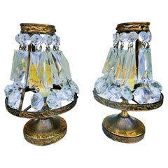 Pair of Empire style lamps