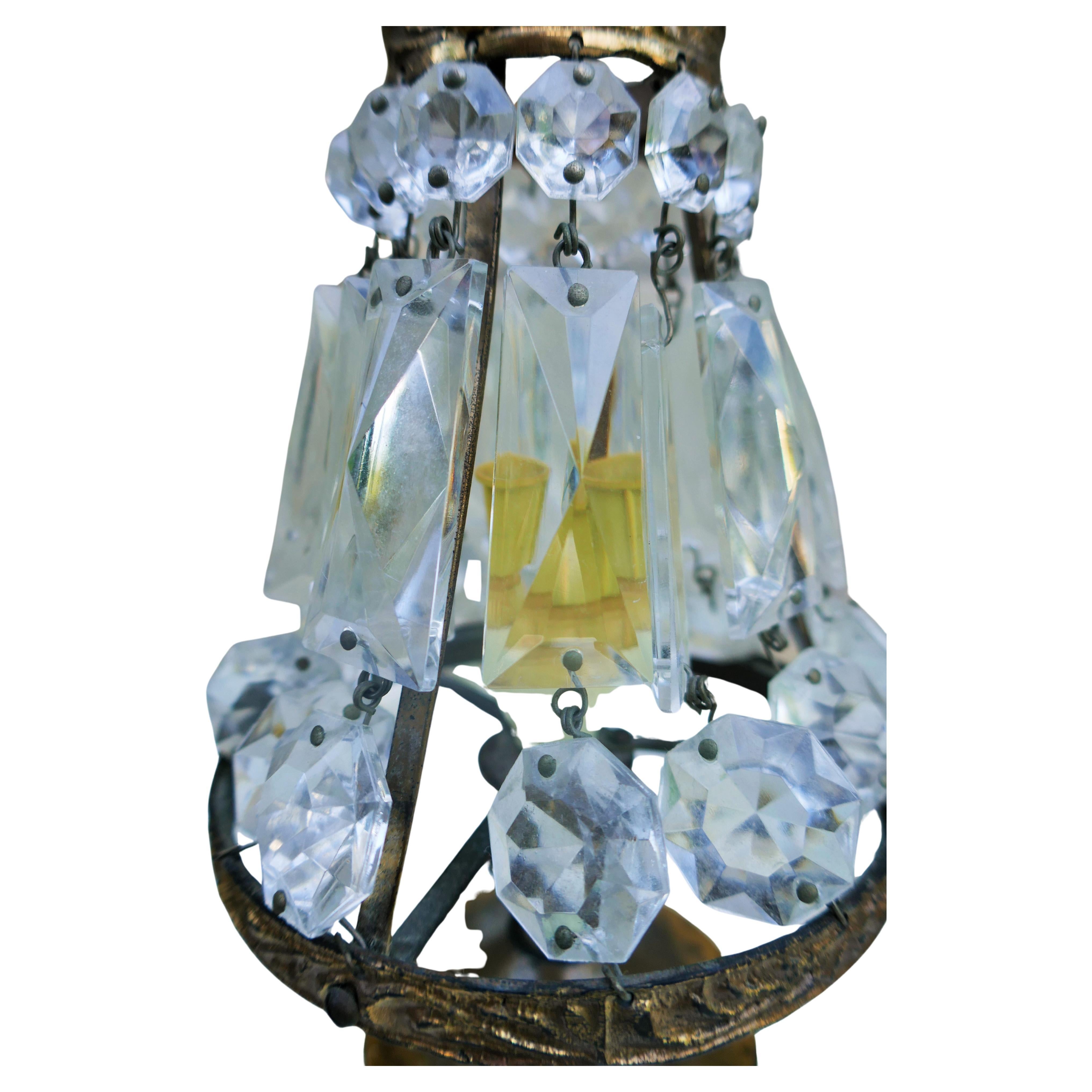 Pareja de lámparas de estilo Imperio French en venta