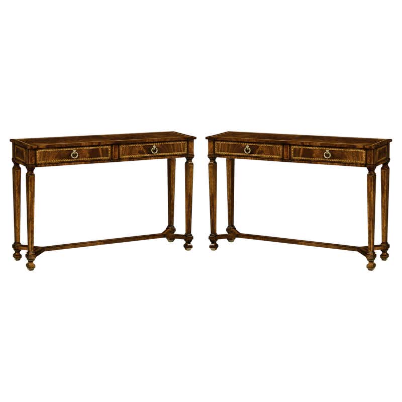 French Empire Style Mahogany Console Table For Sale at 1stDibs