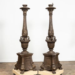 Pair of Empire Style Palatial Torchieres