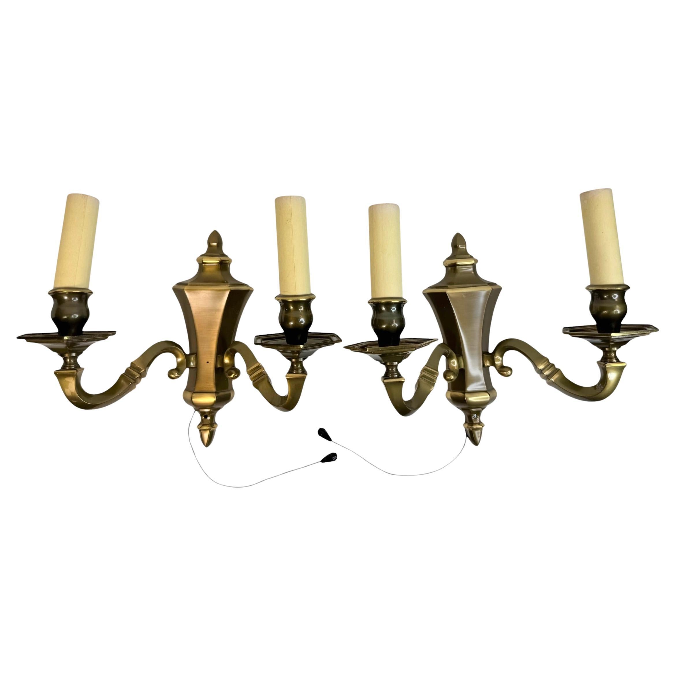 Pair of Empire Style Sconces Wall Lights, Germany, 1960s