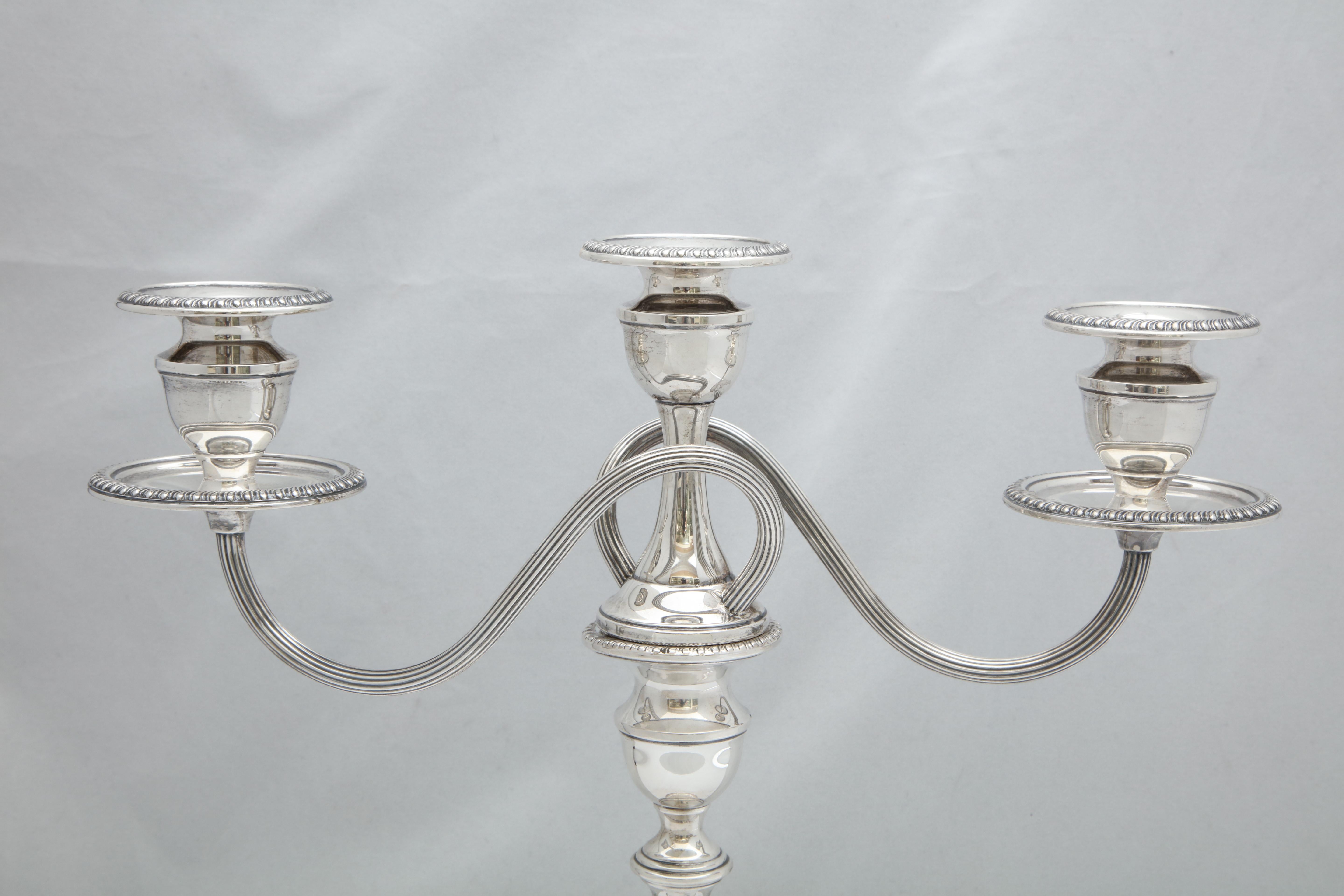 sterling silver candelabra for sale