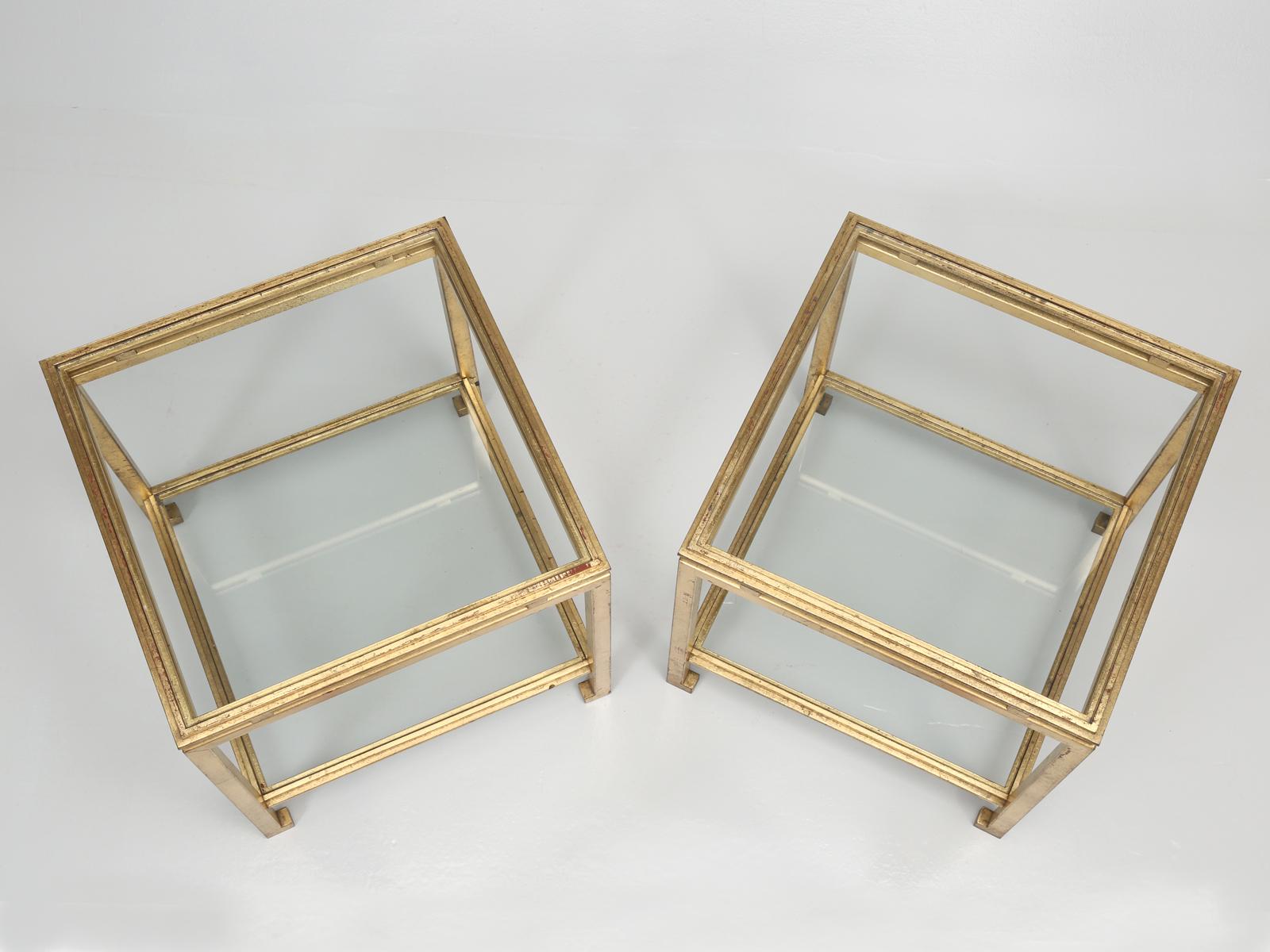 Pair of End or Side Tables Attributed to Guy Lefevre Design, for Maison Jansen 10