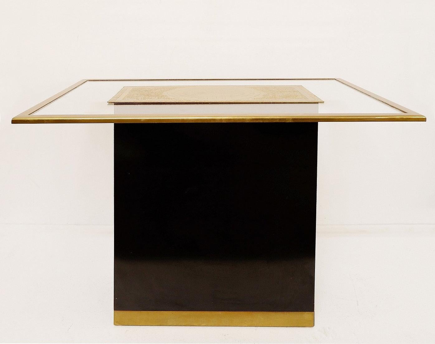 Hollywood Regency Pair of End Sofa or side Tables in the style of Roger Vanhevel, 1970s For Sale