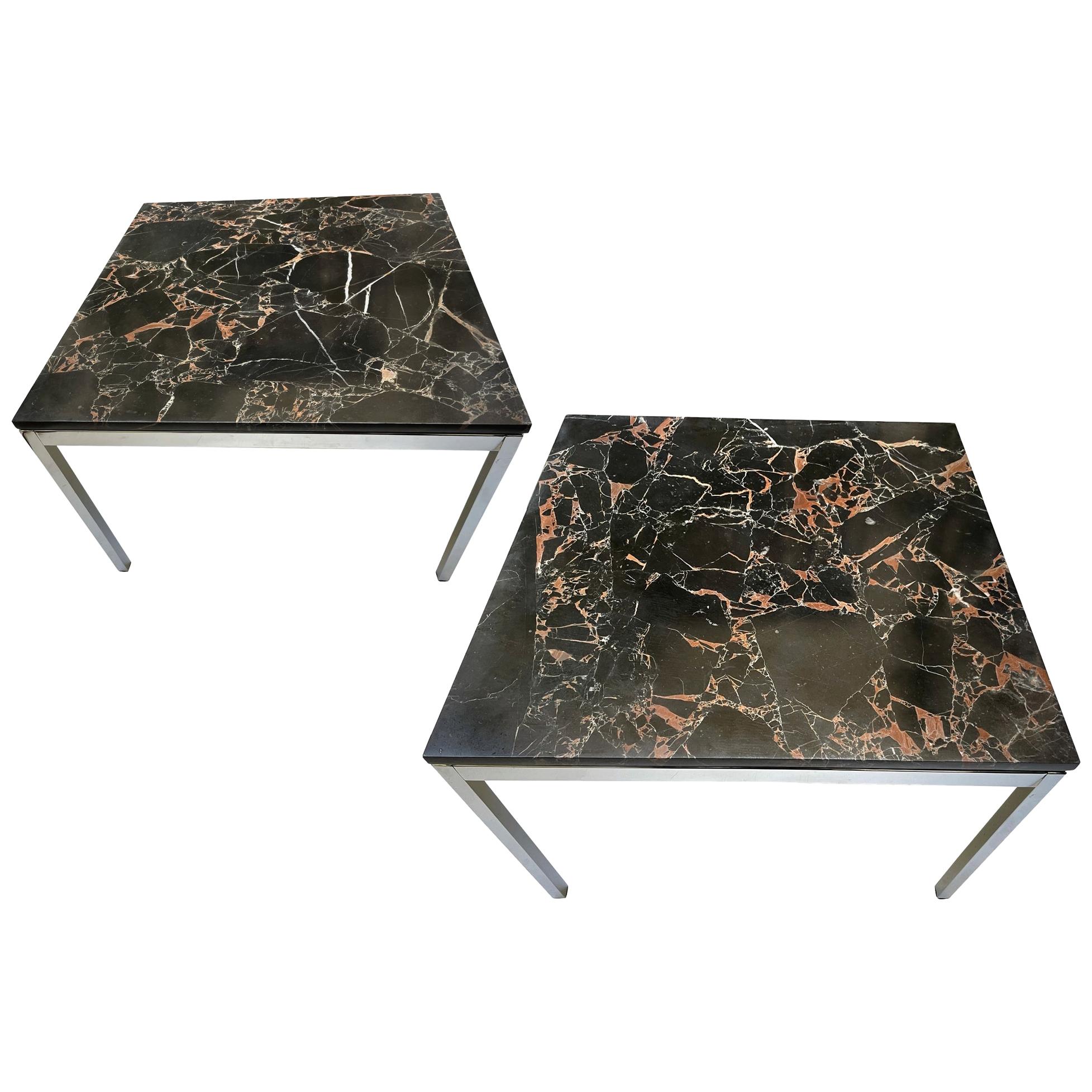 Pair of End Tables by Florence Knoll