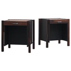 Pair of End Tables by Jorge Zalszupin, Brazilian Midcentury Design, 1960s